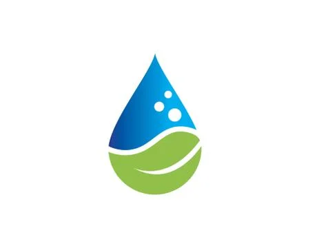 Water drop Logo Template vector illustration Stock Illustration
