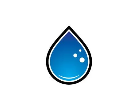Water drop Logo Template vector illustration Stock Illustration