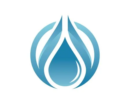 Water drop Logo Template vector illustration Stock Illustration