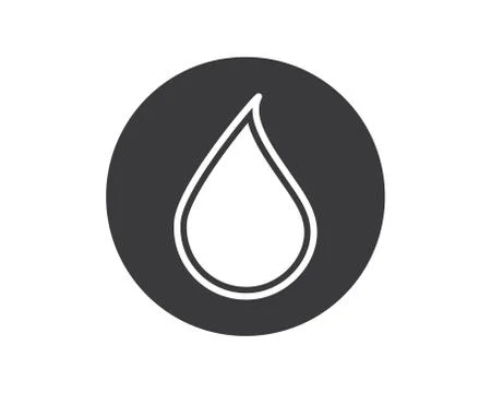 Water drop Logo Template vector illustration Stock Illustration