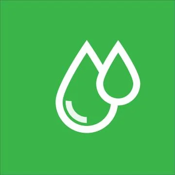 Water drop Logo Template vector illustration desig Stock Illustration