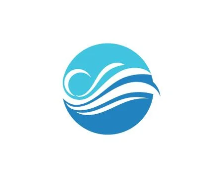 Water drop Logo Template vector Stockillustratie
