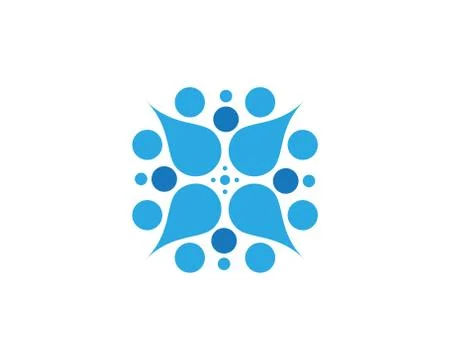 Water drop Logo Template vector Stock Illustration