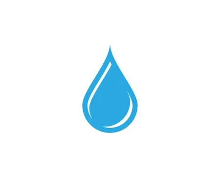 Water drop Logo Template vector イラスト素材