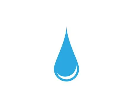 Water drop Logo Template vector 스톡 일러스트