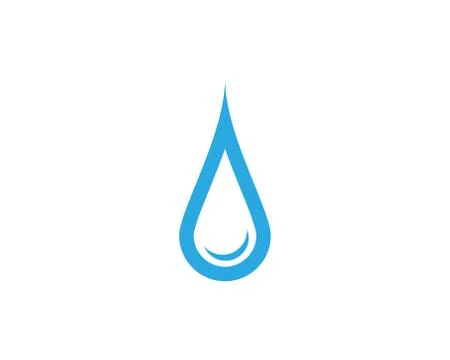 Water drop Logo Template vector イラスト素材