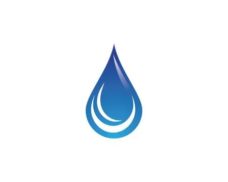 Water drop Logo Template vector イラスト素材