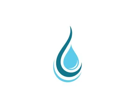 Water drop Logo Template vector イラスト素材