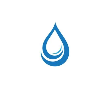Water drop Logo Template vector Stock Illustration
