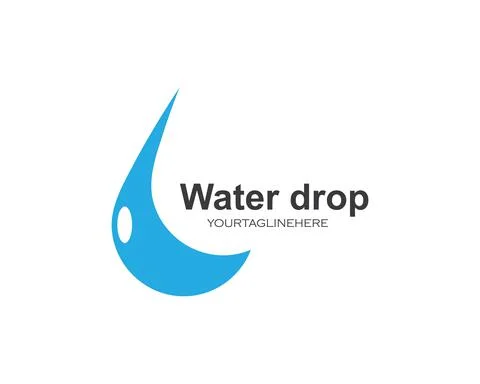 Water drop Logo Template vector illustration Stock Illustration