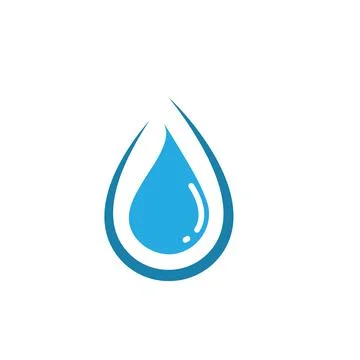 Water drop Logo Template vector illustration Stock Illustration