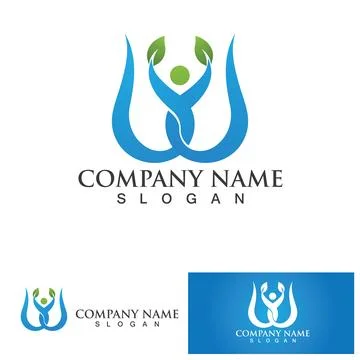 Water drop Logo Template vector Stock Illustration