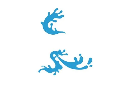 Water drop Logo Template vector illustration design Stockillustratie