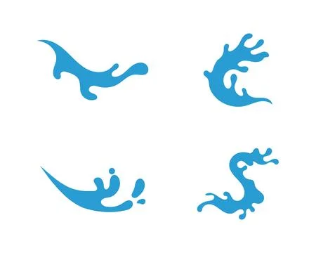 Water drop Logo Template vector illustration design Stock Illustration
