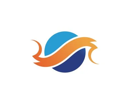Water drop Logo Template vector illustration design Stock Illustration