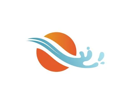 Water drop Logo Template vector illustration design Stock Illustration