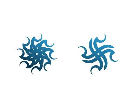 Water drop Logo Template vector illustration design 스톡 일러스트