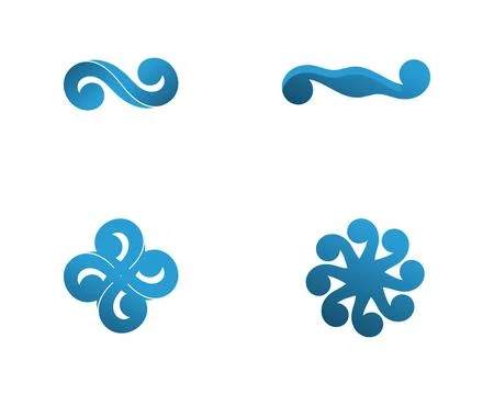 Water drop Logo Template vector illustration design Stock Illustration