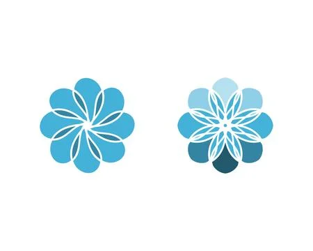 Water drop Logo Template vector illustration design Stock Illustration
