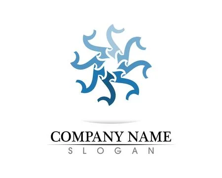 Water drop Logo Template vector illustration design Stock Illustration
