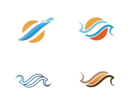 Water drop Logo Template vector illustration design Stock Illustration