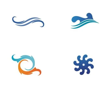 Water drop Logo Template vector illustration design Stock Illustration