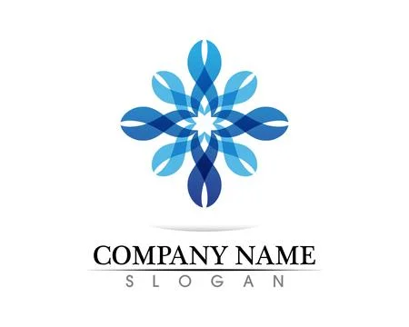 Water drop Logo Template vector illustration design Stock Illustration