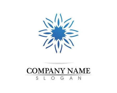 Water drop Logo Template vector illustration design Stock Illustration