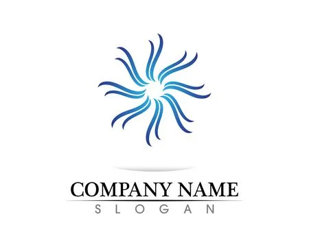 Water drop Logo Template vector illustration design イラスト素材