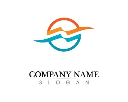 Water drop Logo Template vector illustration design 库存插图