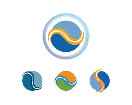 Water drop Logo Template vector illustration design Stock Illustration