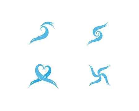 Water drop Logo Template vector illustration design 스톡 일러스트
