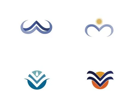 Water drop Logo Template vector illustration design Stock Illustration