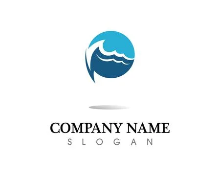 Water drop Logo Template vector illustration design Stock Illustration