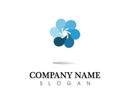 Water drop Logo Template vector illustration design Illustrazione stock