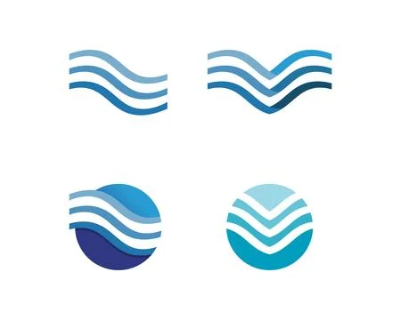 Water drop Logo Template vector illustration design Stock Illustration