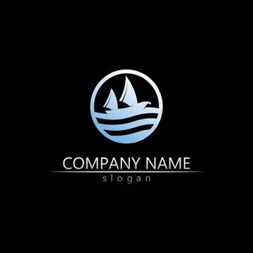 Water drop Logo Template vector イラスト素材