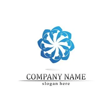 Water drop Logo Template vector 스톡 일러스트