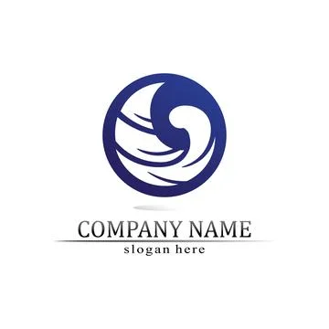 Water drop Logo Template vector イラスト素材