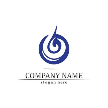 Water drop Logo Template vector Stock Illustration
