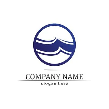 Water drop Logo Template vector Stock Illustration