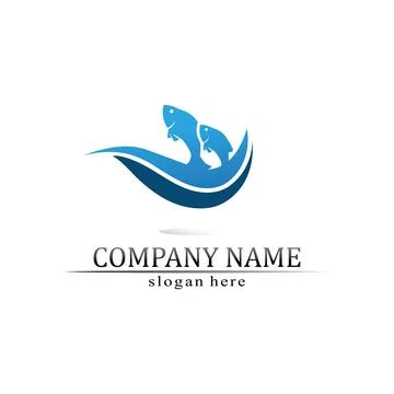 Water drop Logo Template vector 스톡 일러스트