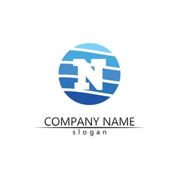 Water drop Logo Template vector 스톡 일러스트