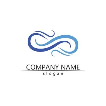Water drop Logo Template vector Stock Illustration