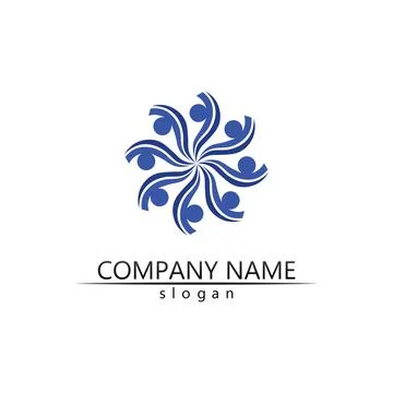 Water drop Logo Template vector 스톡 일러스트