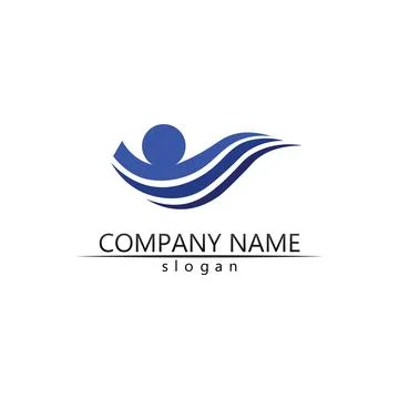 Water drop Logo Template vector Stock Illustration
