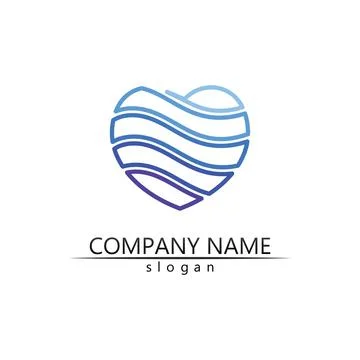 Water drop Logo Template vector Stockillustratie