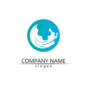 Water drop Logo Template vector Stock Illustration