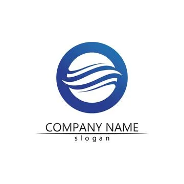 Water drop Logo Template vector Stock Illustration