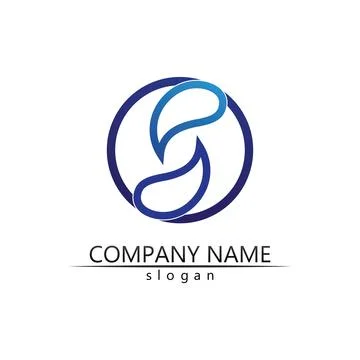 Water drop Logo Template vector 스톡 일러스트